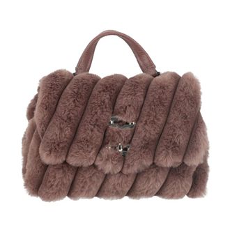 Zanellato Postina Fiocco Baby - Dames - Tassen - Paars - Maat: ONE Size Zijde