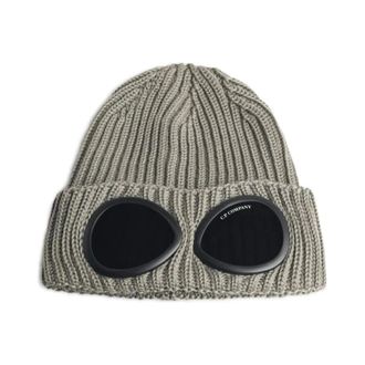 C.P. Company C.p. Company, Accessoires, Heren, Groen, ONE Size, Wol, Extrafine Merino Wol Muts