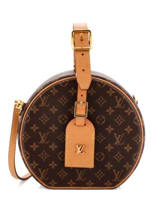Louis Vuitton Petite Boite Chapeau Bag Monogram Canvas crossbody bag - Bruin