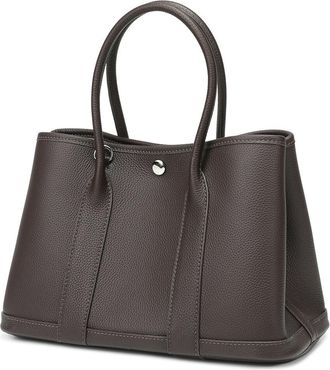 Tiffany & Fred Top-Grain Leather Satchel