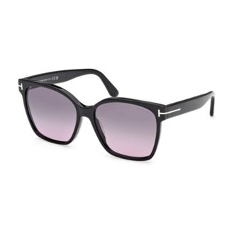 Tom Ford Sunglasses, unisex, Black, Size: 56 MM Iris-02 Sunglasses
