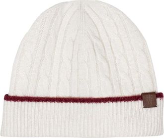 Eleventy Accessoires, Heren, Wit, ONE Size, Beanies
