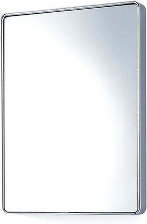 Oresteluchetta Espejo De Pared Moderno Para Ba&ntilde;o En Acero Cromado 48x36 Jess