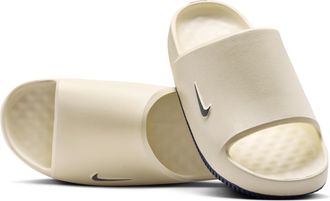 Nike Mens Calm (Penn State) College Slides in White | IM3260-100