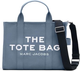 Marc Jacobs Canvas Medium Tote Bag - Dames - Shoppers - Blauw - ONE Size - Katoen - Tassen
