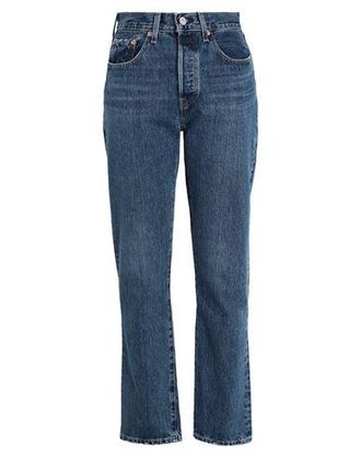Levi's 501 CROP DARK INDIGO - FLAT FINISH