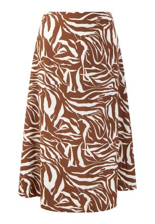 Faina midirok Dames Bruin Wit