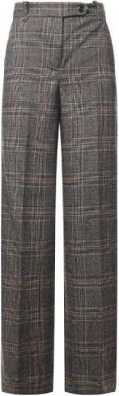 Pinko Wide broek - Dames - Wijde Broeken - Grijs - S - Broeken