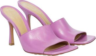 Bottega Veneta Leather Padded Mules Size 38.5