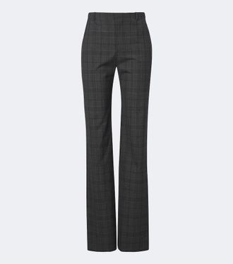 Gucci Checked wool straight pants