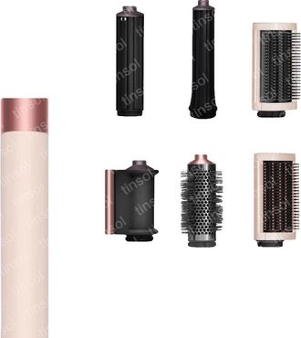OEM Secador De Pelo Multifuncional, Alto Rendimiento, 6 En 1 - Rosa, Enchufe Europeo De 220v-240v