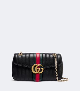 Gucci Borsa a spalla GG Marmont Small in pelle