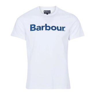 Barbour Hombre, Camisetas, Blanco, Talla: XL