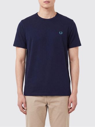Fred Perry T-shirt in cotone con logo ricamato