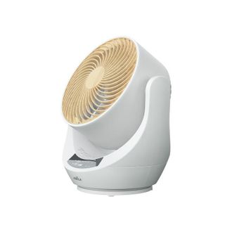 Fabrilamp Fabrilamp - Ventilador Sobremesa Navia Blanco/haya 40w 4velocidades Orient Rotatorio,remoto,temporizadpr Y Display 34x28,7x23,5cm
