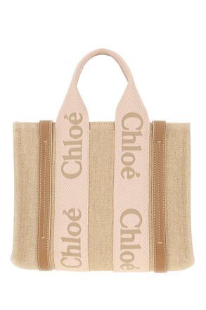 Chlo&eacute; Beige Woody Small Tote