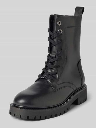 Marc O'Polo Schn&uuml;rstiefel aus echtem Leder in Black, Gr&ouml;&szlig;e 36