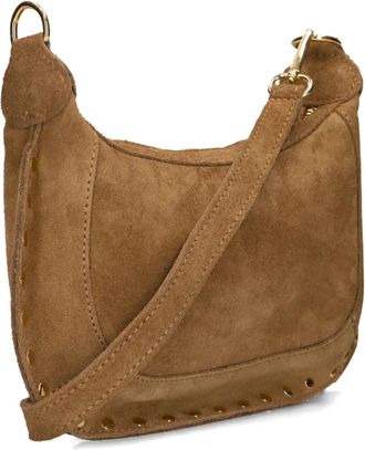 Notre-V Monica Suede - Dames - Tassen - Bruin - Maat: ONE Size Su&egrave;de