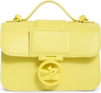 Longchamp Box Trot Extra Small Crossbody Bag in Lemon at Nordstrom Rack