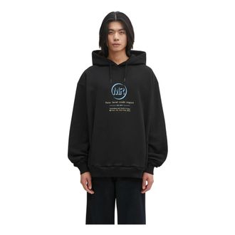 Martine Rose Felpa con cappuccio classica - - Sweatshirts & Hoodies - Uomo - Nero - L
