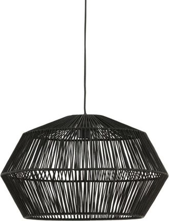 Light & Living Lampada a sospensione - Deya - nero - cotone - ø - Light&living