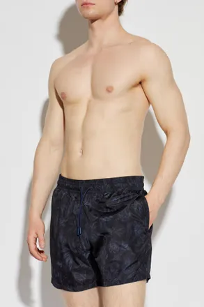 Etro Swim Shorts, Mens, Black