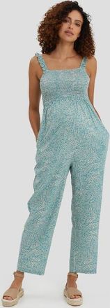 Nom Maternity Marais Maternity & Nursing Jumpsuit in Floral at Nordstrom, Size Small