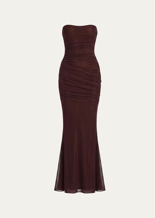 Retrof&ecirc;te Isadore Strapless Ruched Dress