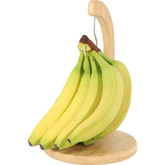 MegaChef Wood Banana Hanger in Bamboo at Nordstrom