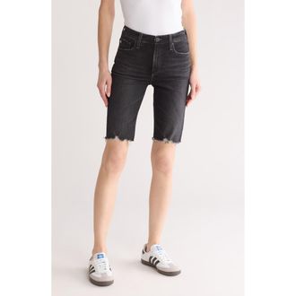 AG - Adriano Goldschmied Chrissy Cutoff Denim Bermuda Shorts in 5 Years Reserve at Nordstrom Rack, Size 23