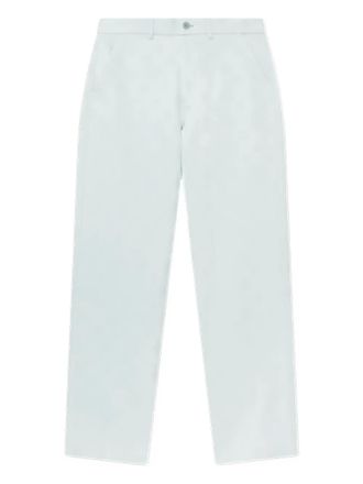 Casablanca workwear cotton track trousers - Blue