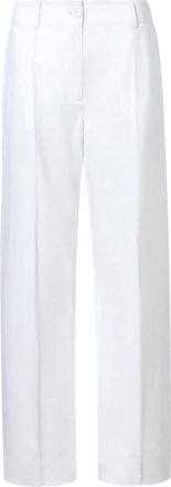 Proenza Schouler Joey straight-leg trousers - women - Cotton/Viscose - 2 - White