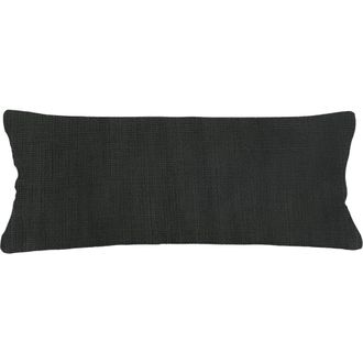 Anaya with Love So Soft Linen Pillow with Down Insert in Black at Nordstrom, Size 2Ft 0In X 2Ft 0In