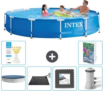 Intex Piscina Con Estructura Redonda - 366x76 Cm - 7-piezas S21