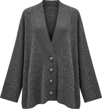 Akep C&aacute;rdigan de Punto - Knitwear - Mujer - Gris - L