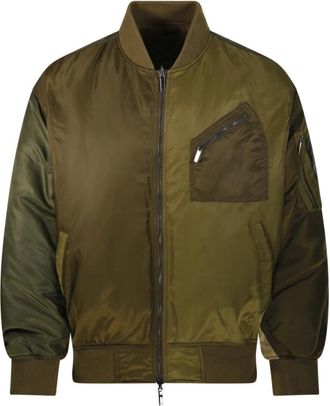 Emporio Armani Blouson Jas - Heren - Bomber jackets - Groen - L - Jassen