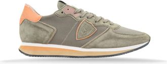 Philippe Model Su&egrave;de Vetersneakers - Heren - Sneakers - Groen - 42 EU - Su&egrave;de - Schoenen