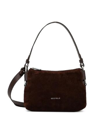 Coccinelle Rebekka cross body bag - women - Suede - One Size - Brown