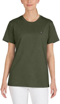 Dalix Womens Lil Coffee Jersey Tee in Military Green at Nordstrom, Size Xx-Large