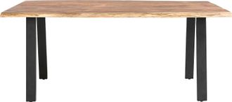 Salesfever Esstisch »Designer-Tisch für stilvolle Mahlzeiten« Edles Massivholz, geölt und doppelt gewachst