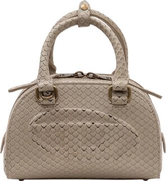 Diesel Mini Bags, female, Beige, Size: ONE SIZE 1DR Dome-Mini Bowling Bag