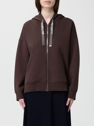 Max Mara Sweatshirt Woman color Brown