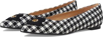 Bandolino Starry Womens Shoes Black/White Plaid Gingham : 5.5 M, Leather/Rubber
