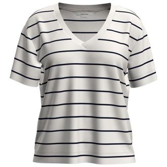 Icebreaker Merino 150 Tech Lite S/S Relaxed V-Neck Merinoshirt f&uuml;r Damen | grau