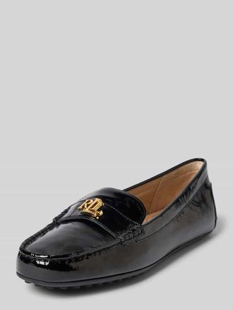Lauren Ralph Lauren Loafer mit Label-Detail Modell BARNSBURY in Black, Gr&ouml;&szlig;e 36,5