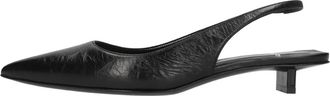 Pierre Hardy Slingback Pumps - Dames - Pumps - Zwart - 37 EU - Leer - Schoenen