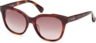 Max Mara MM0068 LEE3 52F Womens Sunglasses Tortoiseshell Size 54