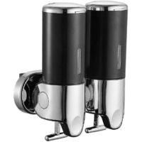 OEM Dispensador De Jab&oacute;n De Doble Cabezal Zvd, De Montaje En Pared, Dispensador Doble Manual De Loci&oacute;n, Dispensador De Desinfectante De Acero Inoxidable D