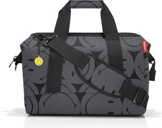 Reisenthel Umh&auml;ngetasche REISENTHEL Allrounder M, Damen, Gr. B/H/T: 40cm x 33,5cm x 24cm, dunkelgrau, Polyester, Taschen Umh&auml;ngetasche