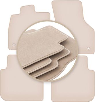 OEM Alfombrillas Premium Beige Para: Volkswagen Arteon Liftback, Shooting Brake 2017